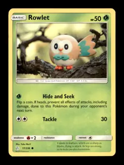 ROWLET 17/236 C COSMIC ECLIPSE NM/M - Image 1