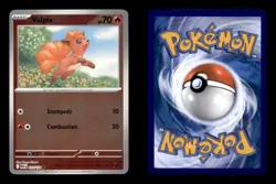VULPIX 019/132 C MEGA EVOLUTION POKEMON REVERSE HOLO NM/M - Image 3