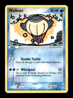 WAILMER 69/92 C LEGEND MAKER POKEMON NM/M - Image 1