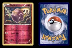 CLEFAIRY 81/122 C BREAKPOINT POKEMON REVERSE HOLO LP - Image 3