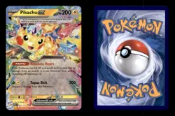 PIKACHU EX 057/217 DOUBLE RARE ASCENDED HEROES POKEMON HOLO NM/M - Image 3
