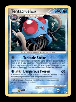 TENTACRUEL 75/146 UC LEGENDS AWAKENED POKEMON LP - Image 1