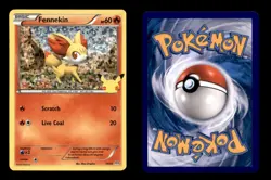 Fennekin 014/025 P McDonald's 25th Anniversary Promos Pokemon Holo - Image 3