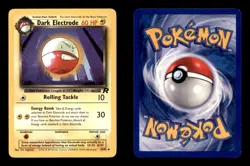 DARK ELECTRODE 34/82 UC TEAM ROCKET POKEMON UNLIMITED LP - Image 3