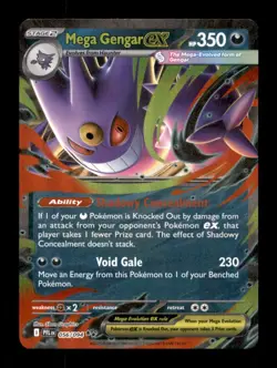 MEGA GENGAR EX 056/094 DOUBLE RARE PHANTASMAL FLAMES POKEMON HOLO NM/M - Image 1