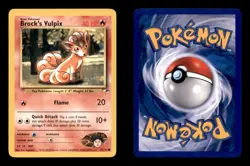 BROCK'S VULPIX NM/M 73/132 C GYM HEROES POKEMON UNLIMITED - Image 3