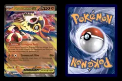 MEGA HAWLUCHA EX 116/217 DOUBLE RARE ME: ASCENDED HEROES POKEMON NM/M - Image 3