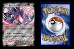 GENESECT EX 067/086/086 HOLO DOUBLE RARE SV: BLACK BOLT POKEMON HOLO NM/M - Image 3