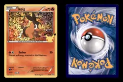 Tepig 013/025 P McDonald's 25th Anniversary Promos Pokemon Holo - Image 3