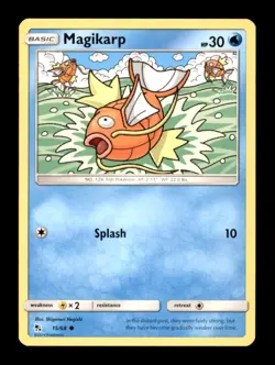 MAGIKARP 15/68 C HIDDEN FATES POKEMON NM/M - Image 1