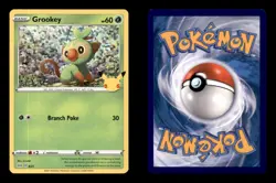 Grookey 008/025 P McDonald's 25th Anniversary Promos Pokemon Holo - Image 3
