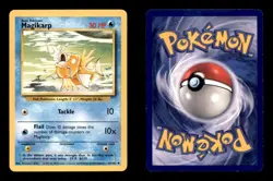 MAGIKARP 35/102 UC BASE SET UNLIMITED POKEMON LP - Image 3