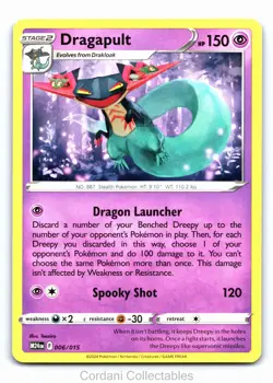 Dragapult M24 006/015 - Mcdonalds Dragon Discovery 2025 - Pokemon Card - Image 1