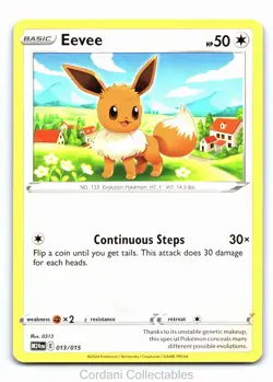Eevee M24 013/015 - Mcdonalds Dragon Discovery 2025 - Pokemon Card - Image 1