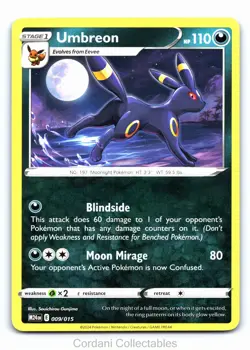 Umbreon M24 009/015 - Mcdonalds Dragon Discovery 2025 - Pokemon Card - Image 1