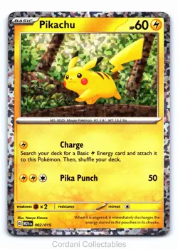 Pikachu M24 002/015 - Mcdonalds Dragon Discovery 2025 - Pokemon Card - Image 1