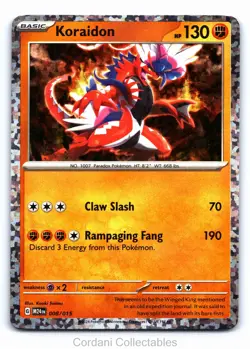 Koraidon M24 008/015 - Mcdonalds Dragon Discovery 2025 - Pokemon Card - Image 1