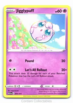 Jigglypuff M24 004/015 - Mcdonalds Dragon Discovery 2025 - Pokemon Card - Image 1