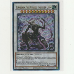 Yugioh Juraishin, the Cursed Thunder God ALIN-EN043 Ultra Rare 1st Ed NM - Image 1