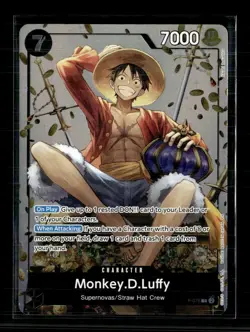 One Piece Card Game Monkey.D.Luffy (Tin Pack Set Vol. 2) Promo Cards PR • P-075 - Image 1