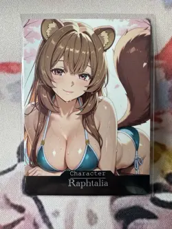 Raphtalia Rising Of The Shield Hero ACG Goddess Story Waifu Anime Custom Card - Image 1