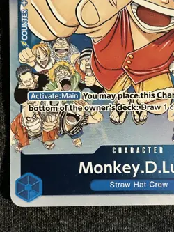 Monkey.D.Luffy P-033 Event Pac k 2 One Piece Exclusive Promo Card - Image 3