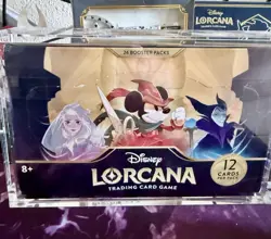 Disney Lorcana: The First Chapter Booster Box - 102723MPG1 + Acrylic Display Box - Image 1