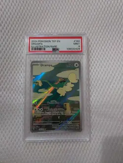2024 Pokemon drampa 184 card graded psa mint 9 - Image 2