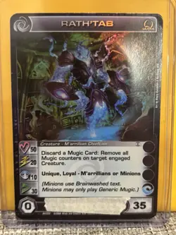 Chaotic Rath-tab Ultra Rare Card Unused Code NM/LP MAX Wisdom - Image 1