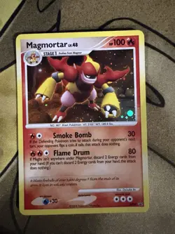 Magmortar DP20 Holo Black Star Promo Diamond & Pearl Pokemon Card RARE!! - Image 2