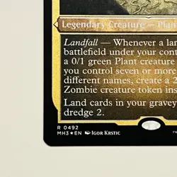 Official The Necrobloom Foil Etched Card Modern Horizons 3 MTG TCG CCG NM - Image 5