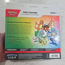 Pokemon First Partner Illustration Collection Series 1 Box Promo Cards Booster - Image 2
