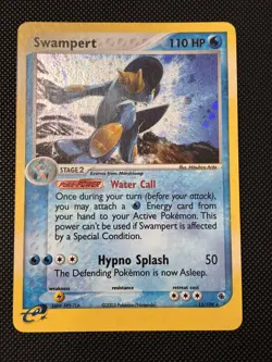 Pokemon Swampert Holo EX Ruby & Sapphire Card 13/109 MP - Image 1