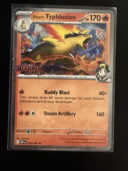 Ethan's Typhlosion (Prerelease) 034/182 Miscellaneous Cards & Products Holo - Image 3