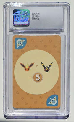 Vaporeon Pokemon Playing Cards 2019 Korean Point Salad Eevee Graded CGC 10 Gem! - Image 2