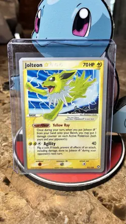 Pokemon Jolteon Star 101/108 World Championship Decks Rare 70 HP Card 2007 - Image 1