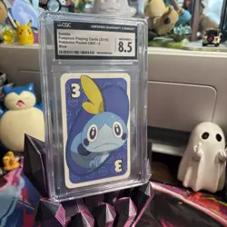 Pokemon Sobble Playing Cards 2019 Pocket Uno CGC 8.5 NM/MINT+ - Image 2