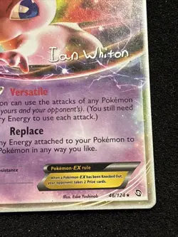 Mew EX 46/124 World Championships 2013 Promo Pokemon Card NM - Image 5