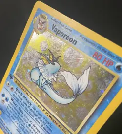Vaporeon 12/64 Jungle Holo 1st Edition (See Photos) Pokemon Card - Image 3