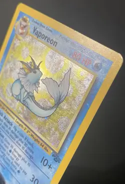 Vaporeon 12/64 Jungle Holo 1st Edition (See Photos) Pokemon Card - Image 4