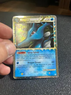 Kingdra Prime 85/95 Holo Ultra Rare Pokemon Card 2010 Unleashed - Image 4