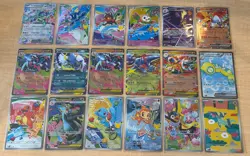 Pokemon 18 Card Mega Evolutions, ASC, PFL, JTG Full Art/EX/Promos LOT - Image 1