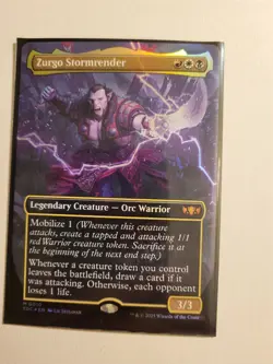 Magic TCG MtG - Zurgo Stormrender FOIL - NM - Image 1