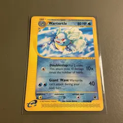 Wartortle - 92/165 Expedition Base Set - Pokemon TCG - 2002 - Image 1