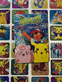 Pokemon Holo Vintage Pocket Monsters Vending Prism Sticker Nintendo collections - Image 1