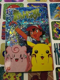 Pokemon Holo Vintage Pocket Monsters Vending Prism Sticker Nintendo collections - Image 3