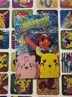 Pokemon Holo Vintage Pocket Monsters Vending Prism Sticker Nintendo collections - Image 4