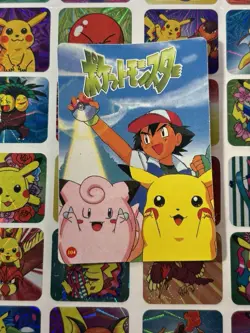 Pokemon Holo Vintage Pocket Monsters Vending Prism Sticker Nintendo collections - Image 5