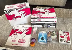 Pokemon White Flare Elite Trainer Box ETB Open W/promo No Packs - Image 1