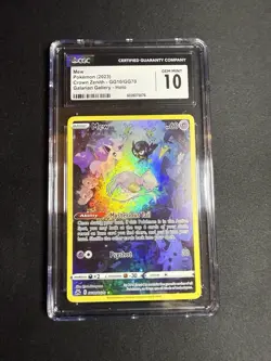Pokemon Mew Crown Zenith Galarian Gallery Holo Rare GG10/GG70 CGC 10 GEM MINT - Image 1